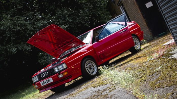 Το συγκεκριμένο Audi Quattro αγοράστηκε το 1984 από τον πιλότο της F1, Nigel Mansell